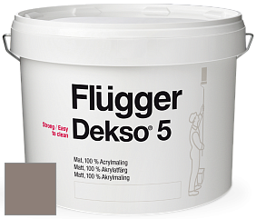 Краска Flugger Dekso 5 матовая краска цвет 5397 