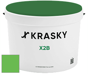Краска X2B X Krasky глубокоматовая краска для потолков цвет 1517 