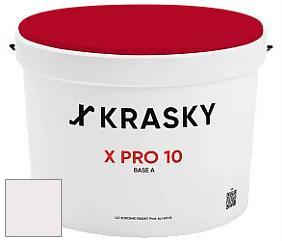 Краска X Pro 10 X Krasky матовая краска для стен и потолков цвет NCS S 0505-R30B 