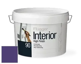 Краска Flugger Interior High Finish 90 акриловая глянцевая эмаль цвет 1448 