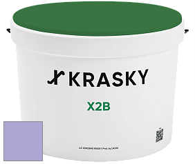 Краска X2B X Krasky глубокоматовая краска для потолков цвет 2445 