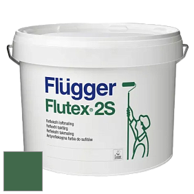 Краска Flugger Flutex 2S глубоко матовая краска цвет NCS S 5040-G10Y 