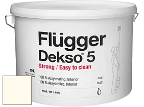 Краска Flugger Dekso 5 матовая краска цвет NO.35 