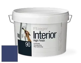 Краска Flugger Interior High Finish 90 акриловая глянцевая эмаль цвет NCS S 5540-R70B 