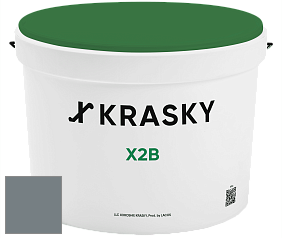 Краска X2B X Krasky глубокоматовая краска для потолков цвет 5537 
