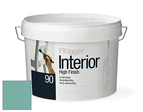 Краска Flugger Interior High Finish 90 акриловая глянцевая эмаль цвет 2496 