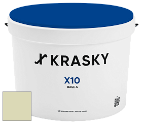 Краска X10 X Krasky шелковисто-матовая краска для стен и потолков цвет NO.86 