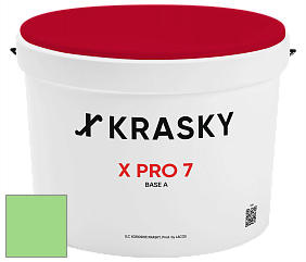 Краска X Pro 7 X Krasky матовая краска для стен и потолков цвет 1516 