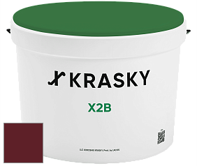 Краска X2B X Krasky глубокоматовая краска для потолков цвет RAL 3005 