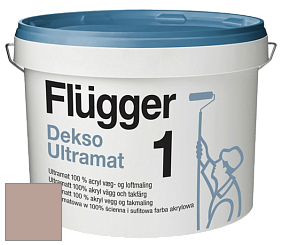 Краска Flugger Dekso 1 ультраматовая краска цвет NCS S 3010-Y70R 