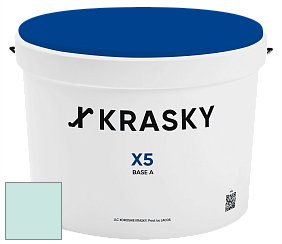 Краска X5 X Krasky матовая краска для стен и потолков цвет 2492 