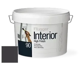 Краска Flugger Interior High Finish 90 акриловая глянцевая эмаль цвет NCS S 8505-R50B 