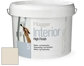 Краска Flugger Interior High Finish 5 матовая акриловая краска-грунт цвет 4353 