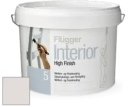 Краска Flugger Interior High Finish 5 матовая акриловая краска-грунт цвет NCS S 1002-Y80R 