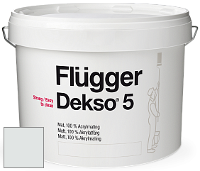 Краска Flugger Dekso 5 матовая краска цвет NO.65 