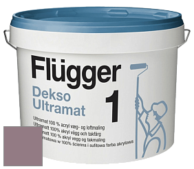 Краска Flugger Dekso 1 ультраматовая краска цвет 4417 