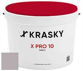 Краска X Pro 10 X Krasky матовая краска для стен и потолков цвет NCS S 3005-R20B 