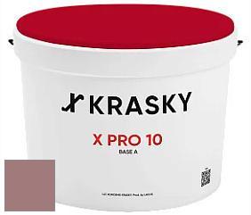 Краска X Pro 10 X Krasky матовая краска для стен и потолков цвет NCS S 4020-R 