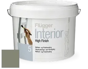 Краска Flugger Interior High Finish 5 матовая акриловая краска-грунт цвет NCS S 5010-G50Y 