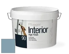 Краска Flugger Interior High Finish 90 акриловая глянцевая эмаль цвет NCS S 3020-B 