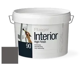 Краска Flugger Interior High Finish 90 акриловая глянцевая эмаль цвет NCS S 7502-R 