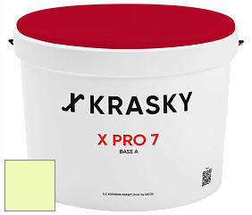 Краска X Pro 7 X Krasky матовая краска для стен и потолков цвет 1533 