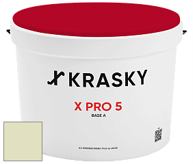 Краска X PRO 5 X Krasky матовая краска для стен и потолков цвет NO.66 