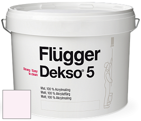 Краска Flugger Dekso 5 матовая краска цвет 1431 