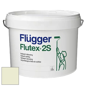 Краска Flugger Flutex 2S глубоко матовая краска цвет NCS S 0510-G60Y 