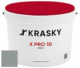 Краска X Pro 10 X Krasky матовая краска для стен и потолков цвет NCS S 4005-G 