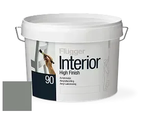 Краска Flugger Interior High Finish 90 акриловая глянцевая эмаль цвет NCS S 5005-G20Y 
