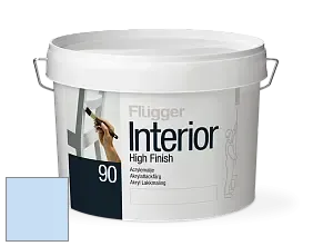 Краска Flugger Interior High Finish 90 акриловая глянцевая эмаль цвет 1461 