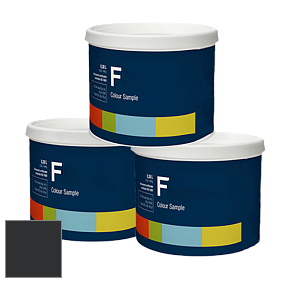 Краска F Color Sample образец цвета цвет RAL 9004 