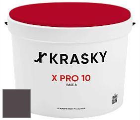 Краска X Pro 10 X Krasky матовая краска для стен и потолков цвет NCS S 8005-R20B 