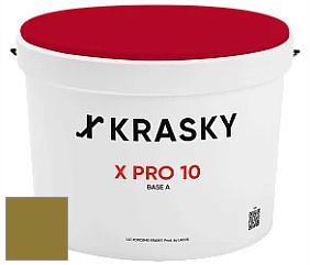 Краска X Pro 10 X Krasky матовая краска для стен и потолков цвет NCS S 4050-G80Y 