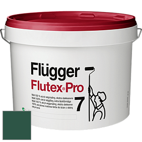 Краска Flugger Flutex Pro 7 матовая краска цвет RAL 6028 