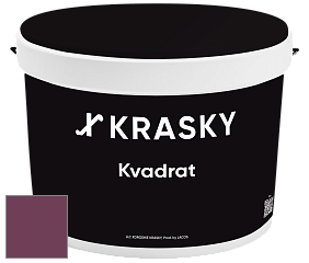 Краска X2B Kvadrat X Krasky матовая краска для потолков глубокого чёрного цвета цвет NCS S 5040-R30B 