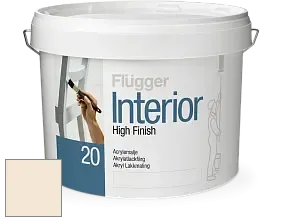 Краска Flugger Interior High Finish 20 акриловая полуматовая эмаль цвет 3351 