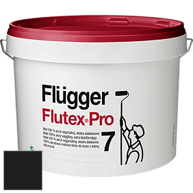 Краска Flugger Flutex Pro 7 матовая краска цвет RAL 8022 