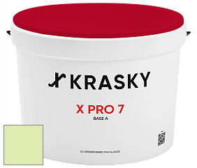 Краска X Pro 7 X Krasky матовая краска для стен и потолков цвет 2533 