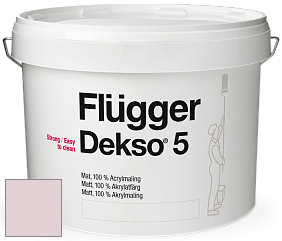 Краска Flugger Dekso 5 матовая краска цвет 3412 