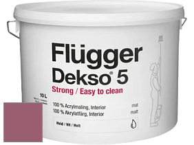Краска Flugger Dekso 5 матовая краска цвет 2428 