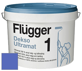 Краска Flugger Dekso 1 ультраматовая краска цвет 1458 