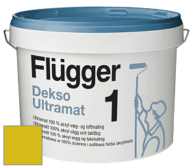 Краска Flugger Dekso 1 ультраматовая краска цвет NCS S 1075-G80Y 