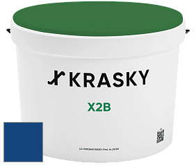 Краска X2B X Krasky глубокоматовая краска для потолков цвет RAL 5010 