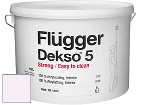 Краска Flugger Dekso 5 матовая краска цвет 3431 