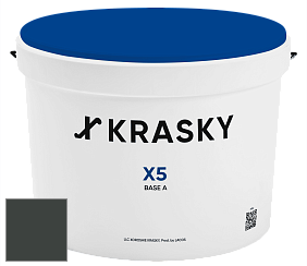 Краска X5 X Krasky матовая краска для стен и потолков цвет NO.97 