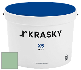 Краска X5 X Krasky матовая краска для стен и потолков цвет 2516 