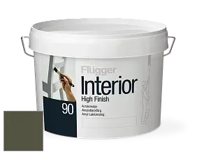 Краска Flugger Interior High Finish 90 акриловая глянцевая эмаль цвет NCS S 7020-G50Y 