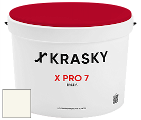Краска X Pro 7 X Krasky матовая краска для стен и потолков цвет IN-702 